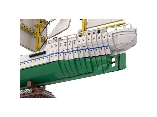 ZITIANYOUBUILD Custom MOC-162206 Gorch Fock German Navy Vintage Ship Model(7599PCS) Toys Gift