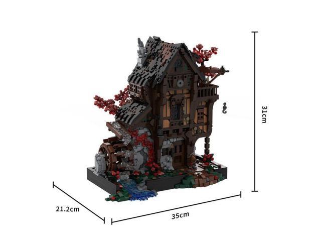 ZITIANYOUBUILD Custom MOC-214249 Medieval MOC Waterwheel Mill Building Blocks Set (2717PCS)