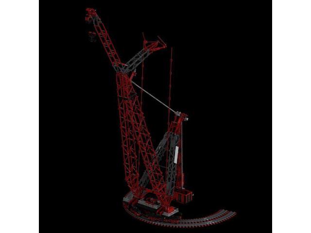 ZITIANYOUBUILD Custom MOC-195537 Mammoet SK6000 Large Ring Track Crane with Motor Kit (7983PCS)