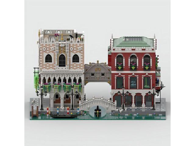 ZITIANYOUBUILD Custom MOC-84806 Venice Palaces and Bridges (10262 Parts) Gift for Christmas