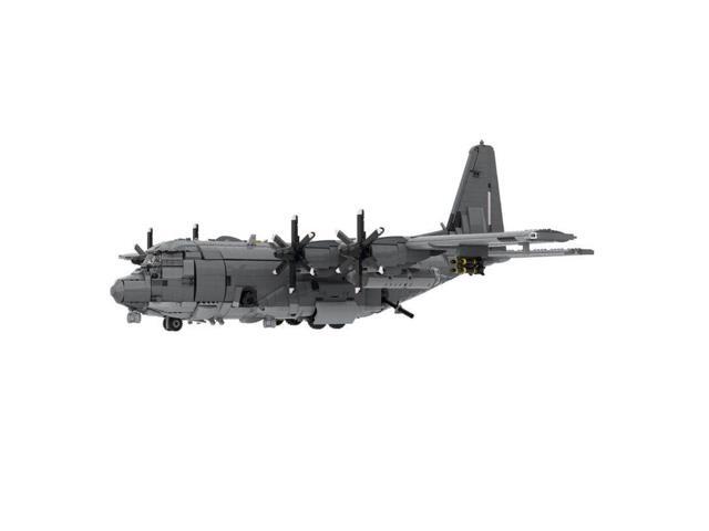 ZITIANYOUBUILD Custom MOC-217633 1/35 Scale AC-130J Ground-attack Aircraft Helicopter (5444PCS)