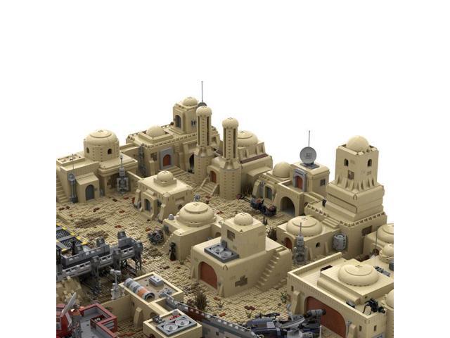 ZITIANYOUBUILD Custom MOC-76005 Mos Eisley Cantina and Tatooine At War Series 28842 Parts