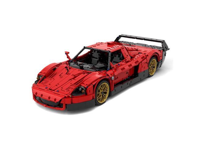 ZITIANYOUBUILD Custom MOC-152095 1/8 Scale Supercar Vehicle Model(3920PCS/Red) Toys Gift