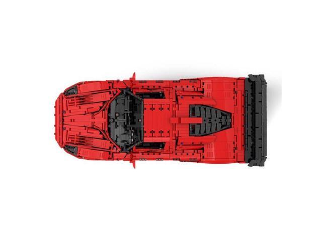 ZITIANYOUBUILD Custom MOC-152095 1/8 Scale Supercar Vehicle Model(3920PCS/Red) Toys Gift