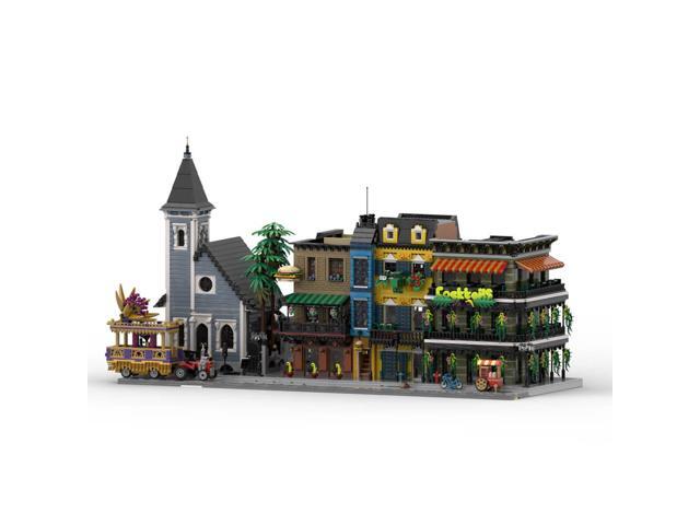 ZITIANYOUBUILD Custom MOC-173996 French Quarter New Orleans Classic Architecture (15126PCS)