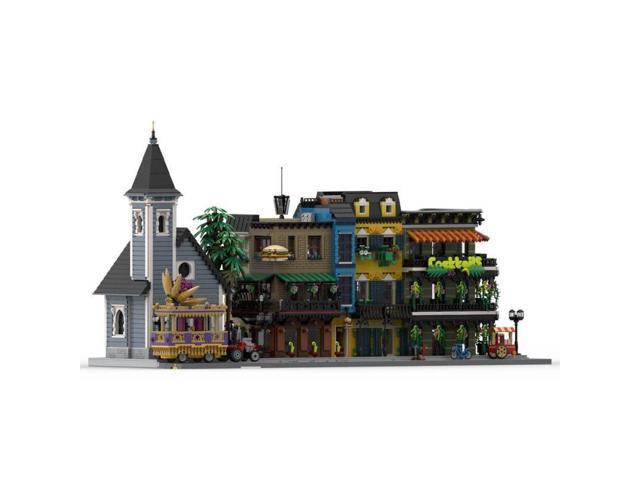 ZITIANYOUBUILD Custom MOC-173996 French Quarter New Orleans Classic Architecture (15126PCS)