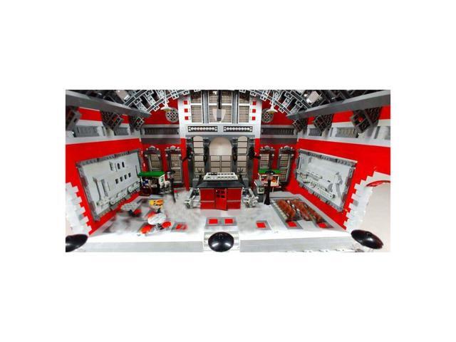 ZITIANYOUBUILD Custom MOC-134062 Massive Train Station Modular Building with Roof 7432 Parts