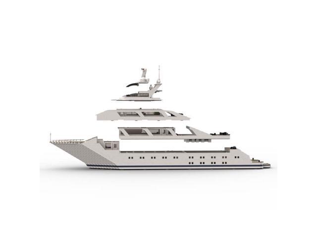 ZITIANYOUBUILD Custom MOC-69299 Luxury Yacht Model(6312 PCS) Toys Gift for Christmas