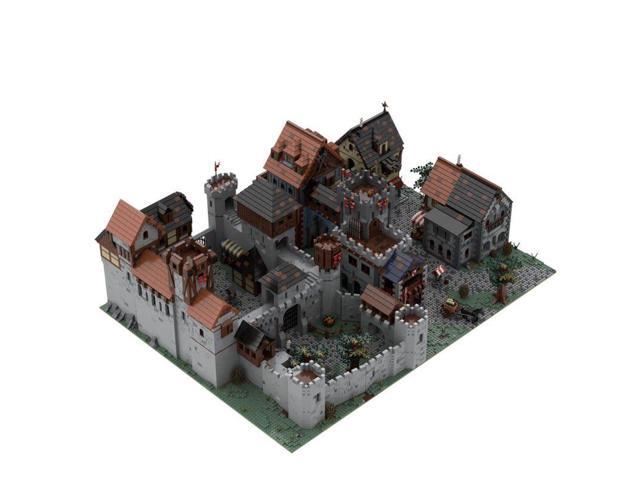 ZITIANYOUBUILD Custom MOC-100133 Medieval Royal Village 20331PCS Toys Gift for Christmas