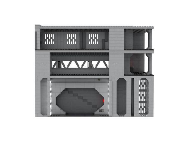 ZITIANYOUBUILD Custom MOC-153410 Sci-Fi Interstellar War Fighter Hangar Model 7805PCS Toys Gift