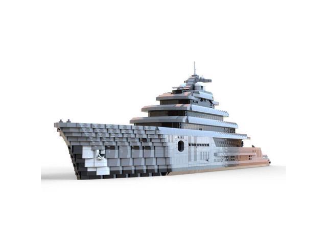 ZITIANYOUBUILD Custom MOC-162171 Super Luxury Large Yacht Model(5671PCS) Gift for Christmas
