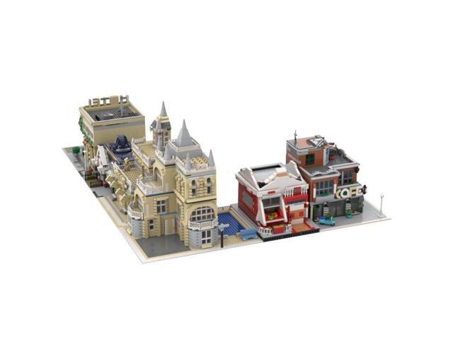 ZITIANYOUBUILD Custom MOC-74911 Modular Street with Pub, Hotels, Restaurant 10462 Parts
