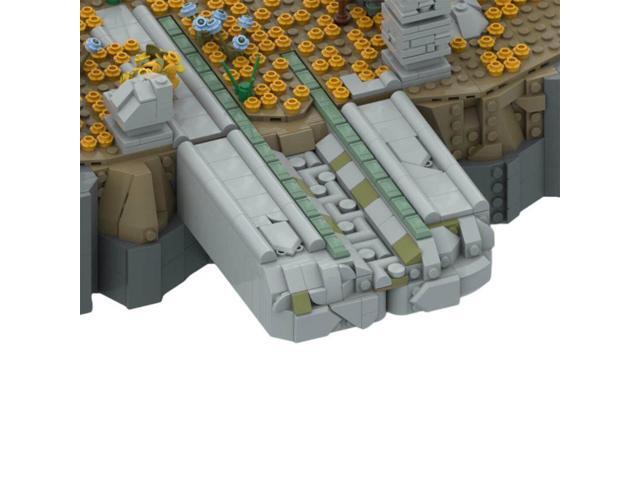 ZITIANYOUBUILD Custom Moc-151232 East Gerudo Sky Archipelago Sky Islands from Game 6996 Parts