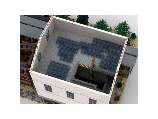 ZITIANYOUBUILD Custom MOC-100873 Icing House and Platform Style 1 (11939 Parts) Toys Gift