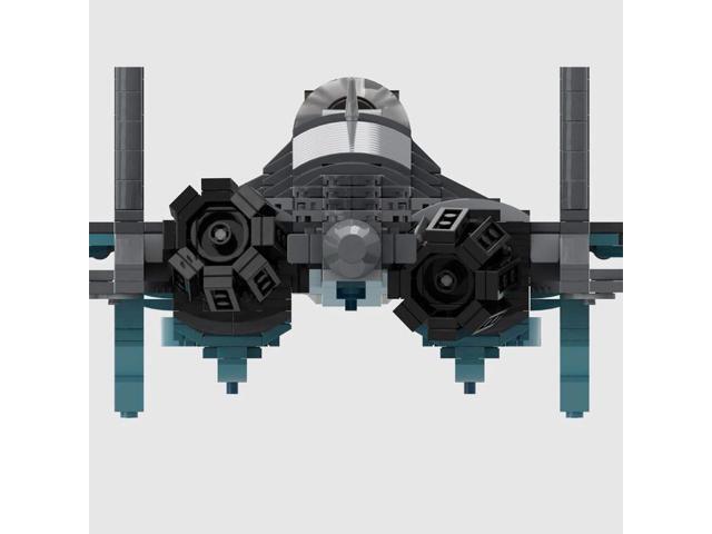 ZITIANYOUBUILD Custom MOC-156330 Su-35 Military Fighter Jet Model Assembly Toy(Blue Camo/1682PCS)