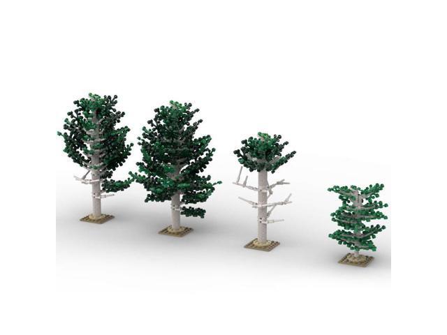 ZITIANYOUBUILD Custom Moc-104468 Tree Set For Train / Railroad / City Series Theme 16946 Parts