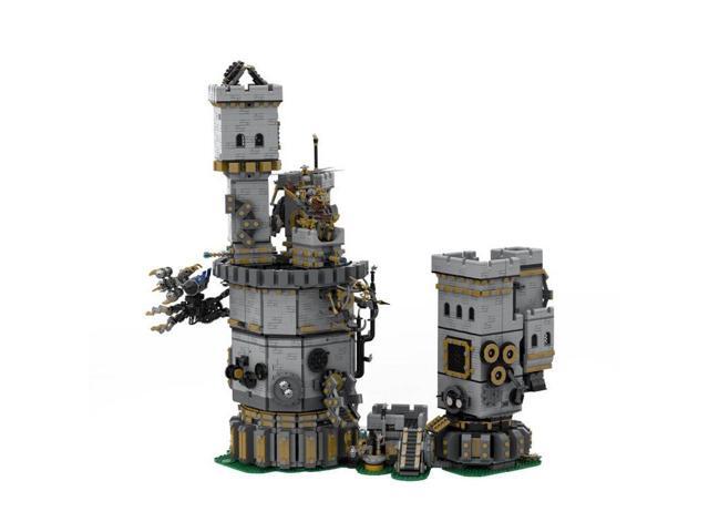 ZITIANYOUBUILD Custom MOC-161376 Medieval Steampunk Clockwork Castle Playset with Gears 7381PCS