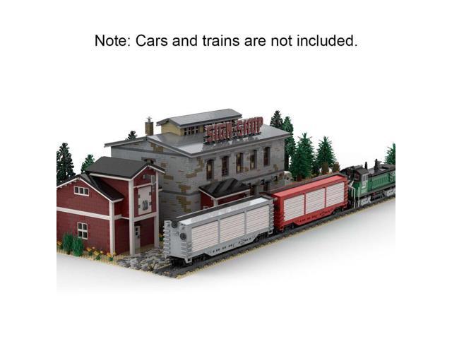 ZITIANYOUBUILD Custom Moc-88547 Sign Shop Railroad Industry (10749 Parts) Gift For Christmas