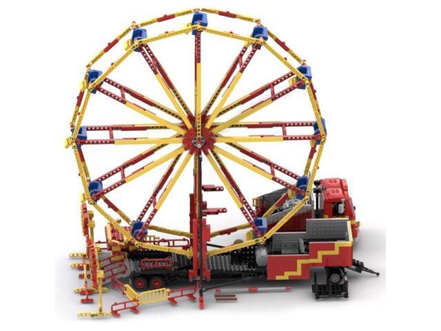 ZITIANYOUBUILD Custom MOC-58005 Fairground Big Wheel (2206 Parts) Toys Gift for Christmas