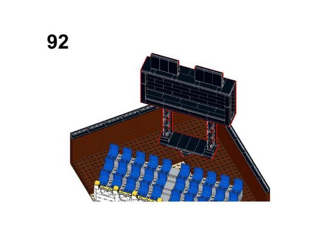 ZITIANYOUBUILD Custom MOC-76626 Modular Baseball Stadium (7313 Parts) Toys Gift for Christmas