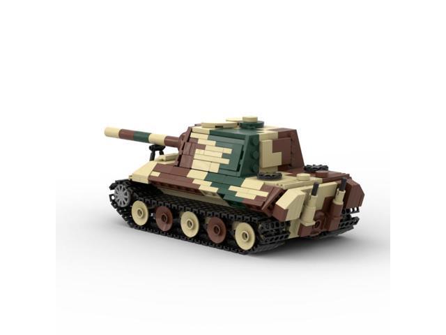 ZITIANYOUBUILD Custom MOC-219047 1/45 Scale WWII Jagdtiger Building Blocks Set (598PCS)