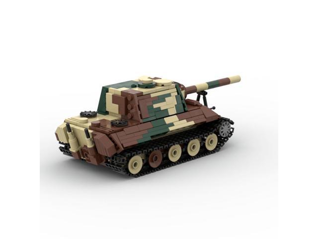 ZITIANYOUBUILD Custom MOC-219047 1/45 Scale WWII Jagdtiger Building Blocks Set (598PCS)