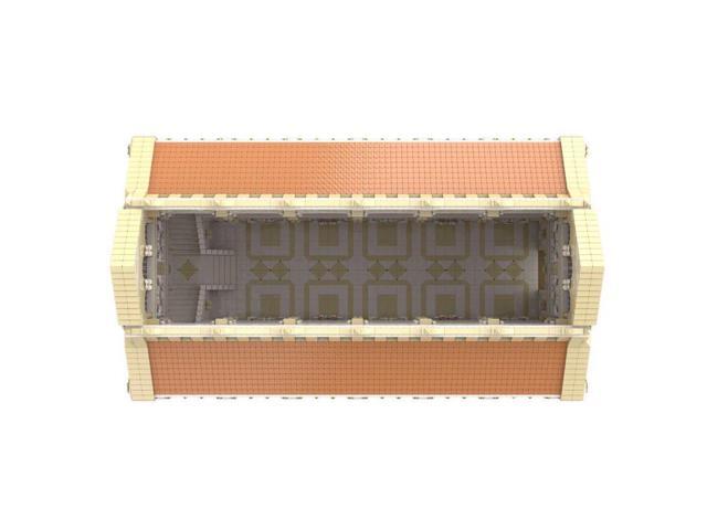 ZITIANYOUBUILD Custom MOC-171871 Ancient Roman Basilica Church Building Architecture 20134 Part