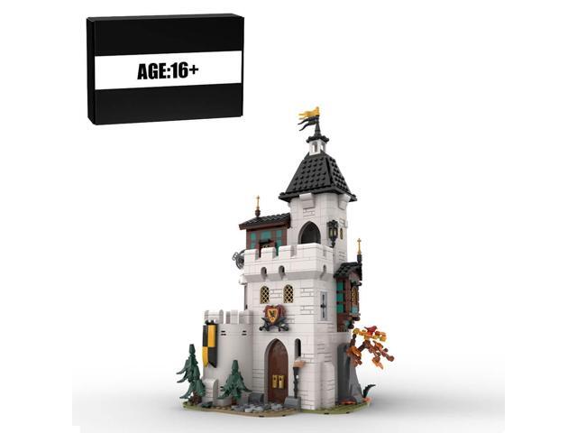 ZITIANYOUBUILD Custom MOC-189672 Medieval White tower Assembly Toy Building Blocks Set 1213PCS