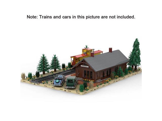 ZITIANYOUBUILD Custom MOC-93402- Union Pacific Depot Kit Carson Colorado(4889 pcs) Toys Gift