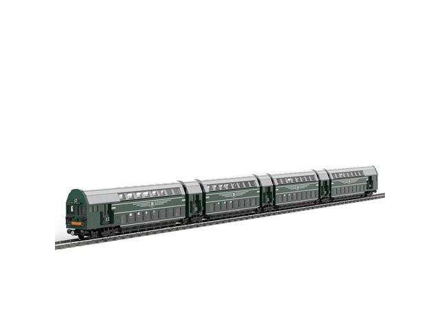 ZITIANYOUBUILD Custom MOC-201479 Double Decker Train DGBge of the Deutsche Reichsbahn (4712PCS)