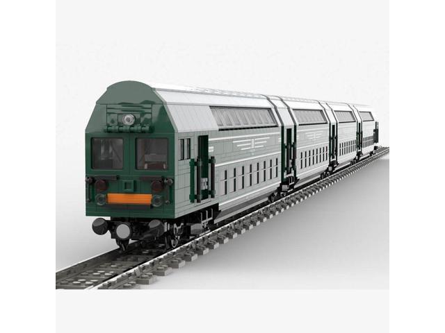 ZITIANYOUBUILD Custom MOC-201479 Double Decker Train DGBge of the Deutsche Reichsbahn (4712PCS)