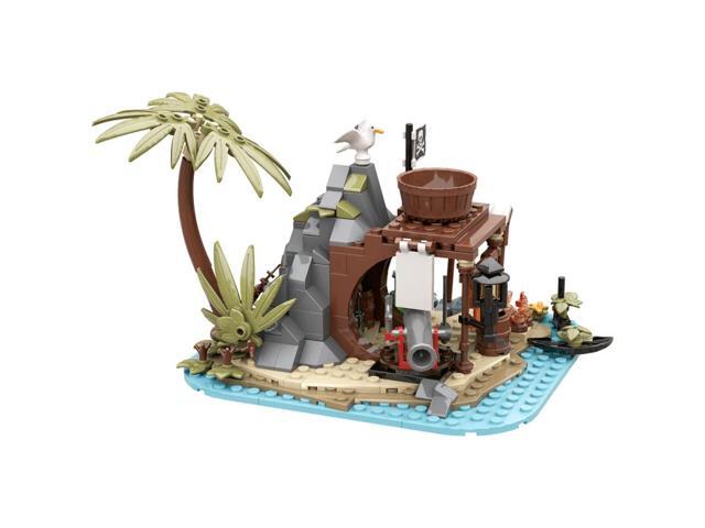 ZITIANYOUBUILD Custom MOC-195694 Tropical Pirate Survival Island Building Blocks Set (273PCS)