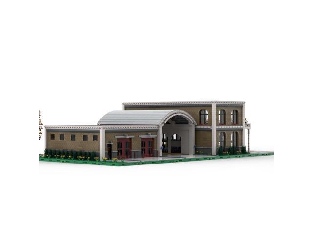 ZITIANYOUBUILD Custom MOC-96122 1/40 Breakwater Pass Pretorius Bus Terminal 18217 Parts