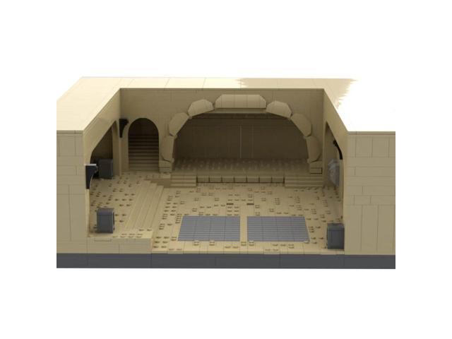 ZITIANYOUBUILD Custom MOC-102310 UCS Castle Palace Throne Room 1:1 Model Sci-fi Scene (4017PCS)