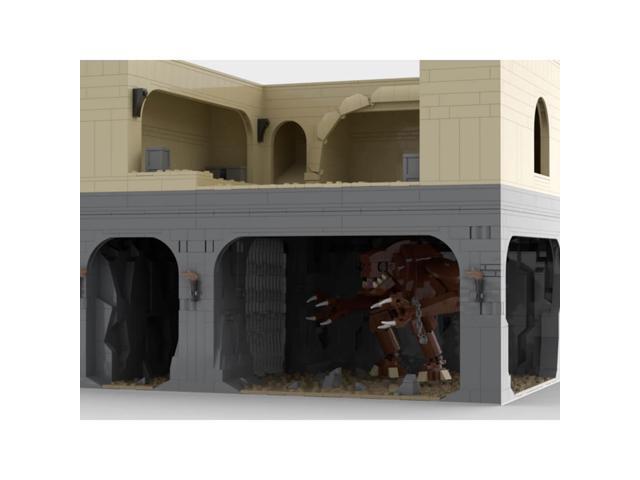 ZITIANYOUBUILD Custom MOC-102310 UCS Castle Palace Throne Room 1:1 Model Sci-fi Scene (4017PCS)
