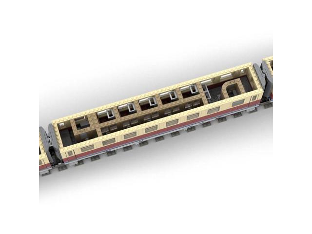 ZITIANYOUBUILD Custom 5-in-1 VT18.16 German National Railway High-Speed Train Set 5341 Parts