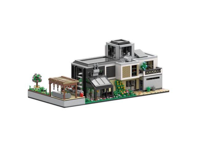 ZITIANYOUBUILD Custom MOC-151755 Modern Glass Villa Architecture Model(4759PCS) Toys Gift