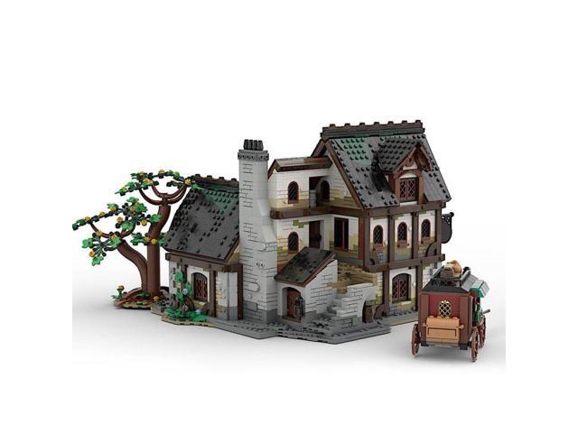 ZITIANYOUBUILD Custom MOC-177601 Medieval Tavern Assembly Toys Building Blocks Set (3422PCS)
