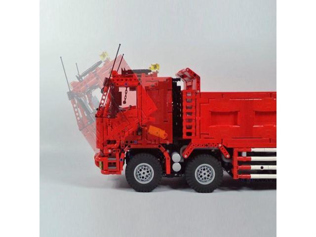 ZITIANYOUBUILD Custom MOC-198225 RC Pneumatic Dump Truck Building Blocks Set (5152 PCS)