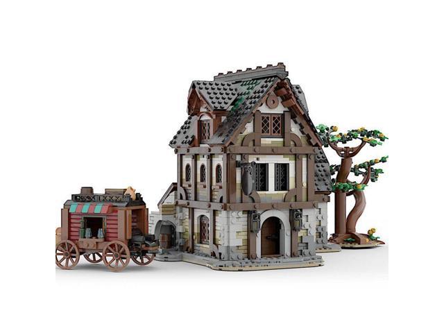 ZITIANYOUBUILD Custom MOC-177601 Medieval Tavern Assembly Toys Building Blocks Set (3422PCS)