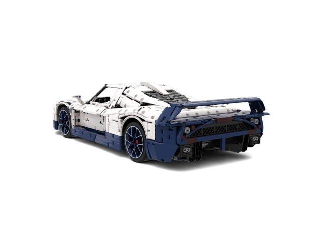 ZITIANYOUBUILD Custom MOC-155137 1/8 Scale Supercar Vehicle Model(3920PCS/White) Toys Gift