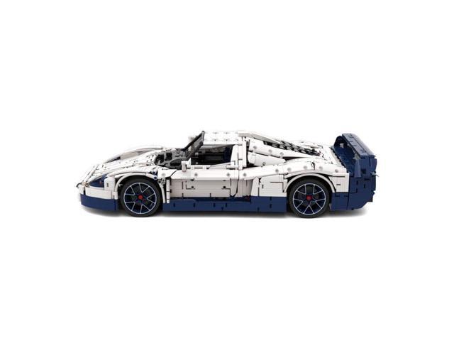 ZITIANYOUBUILD Custom MOC-155137 1/8 Scale Supercar Vehicle Model(3920PCS/White) Toys Gift