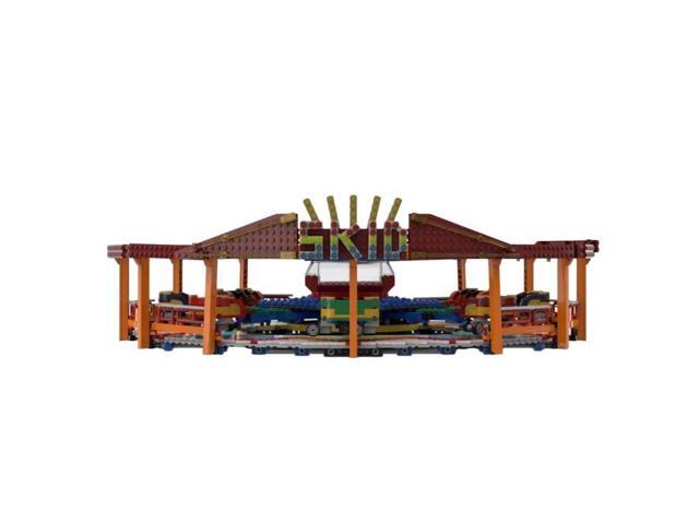 ZITIANYOUBUILD Custom MOC-159944 Skid Fairground Ride Street Scene (Dynamic Version/3632PCS)
