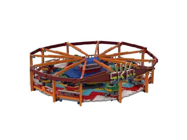 ZITIANYOUBUILD Custom MOC-159944 Skid Fairground Ride Street Scene (Dynamic Version/3632PCS)