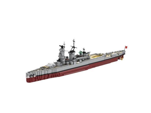 ZITIANYOUBUILD Custom MOC-114297 Military WWII German Admiral Hipper Heavy Cruiser 4147PCS