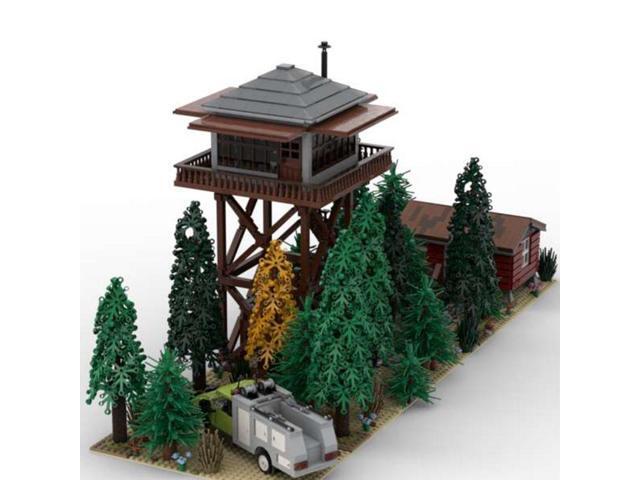 ZITIANYOUBUILD Custom MOC-81201 Fire Observation Tower (3957 Parts) Toys Gift for Christmas