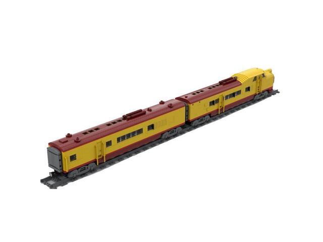 ZITIANYOUBUILD Custom MOC-97195 M10005 A & B-Units Locomotive & Carriage(2247+ PCS) Toys Gift