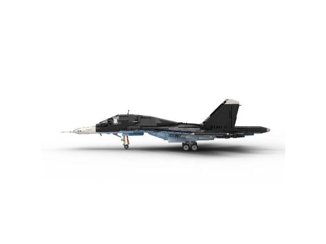ZITIANYOUBUILD Custom MOC-196842 Sukhoi SU-34 Fullback Russian Military Aircraft (2481PCS)