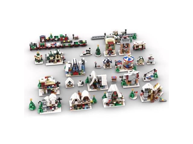 ZITIANYOUBUILD Custom MOC-124484 Winter Village Street View (4454 Parts) Building Toys Set Gift