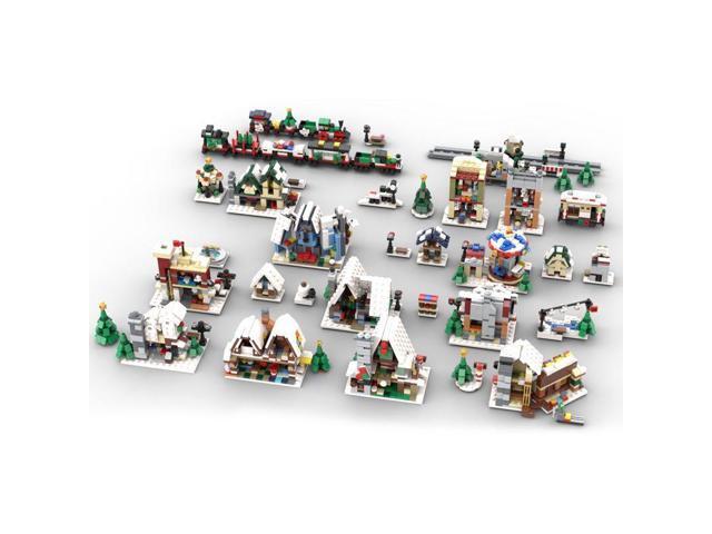ZITIANYOUBUILD Custom MOC-124484 Winter Village Street View (4454 Parts) Building Toys Set Gift